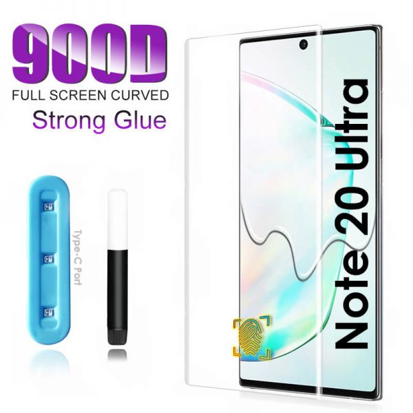 گلس خمیده Galaxy Note20 Ultra UV Tempered Glass