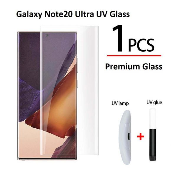گلس خمیده Galaxy Note20 Ultra Premium UV+ Glass فروشگاه اینترنتی گوگل کالا