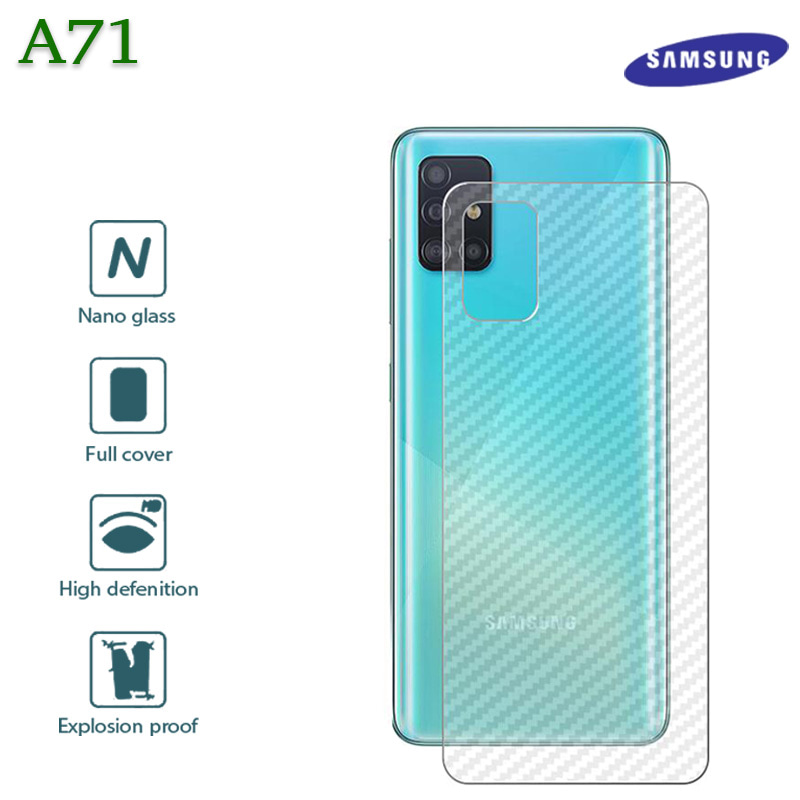برچسب محافظ پشت مات Samsung A71 Nano