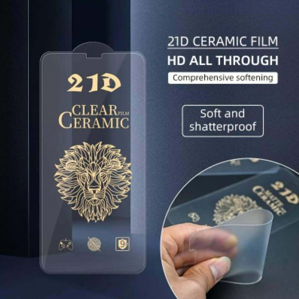 محافظ سرامیکی صفحه نمایش Galaxy A71 Lion Ceramic Film