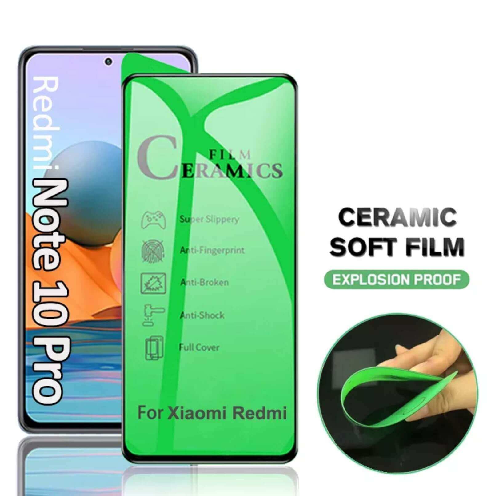 محافظ سرامیکی صفحه نمایش Redmi Note 10 Pro Ceramic Film