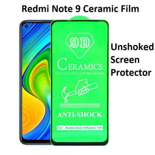 محافظ سرامیکی صفحه نمایش Xiaomi Note 9 Ceramic Film فروشگاه اینترنتی گوگل کالا GoogleKala.com