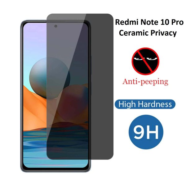 محافظ سرامیکی پرایوسی صفحه نمایش Redmi Note 10 Pro Ceramic Privacy Film فروشگاه اینترنتی گوگل کالا GoogleKala.com