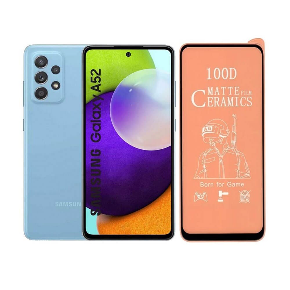گلس گوشی Galaxy A52s Ceramic 9D Matte Screen Protector