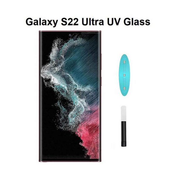 گلس UV گوشی سامسونگ Galaxy S22 Ultra UV Premium Glass