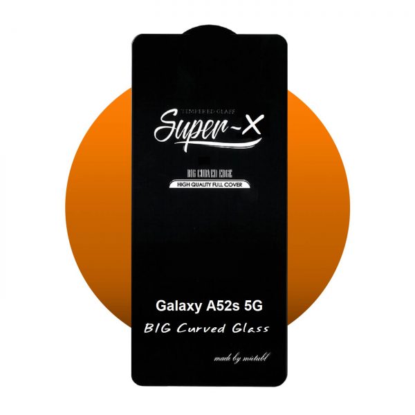 گلس فول صفحه نمایش گوشی Galaxy A52s 5G SuperX 9H Glass فروشگاه اینترنتی گوگل کالا GoogleKala.com