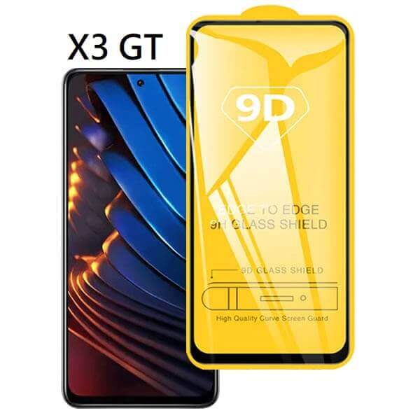 گلس گوشی پوکو Poco X3 GT 9D Tempered Glass