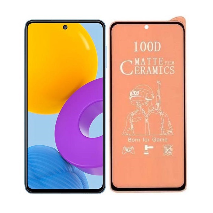 گلس سرامیکی مات گوشی Samsung Galaxy M52 Matte Ceramic Glass 9D