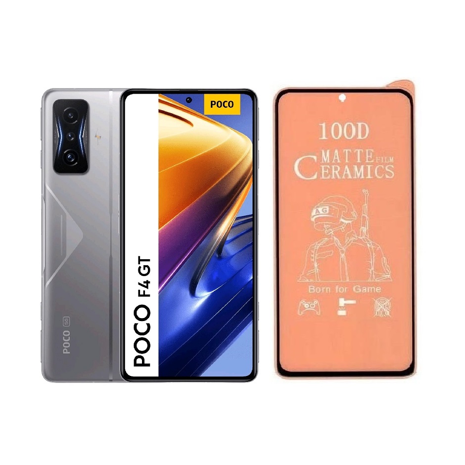 محافظ صفحه نمایش سرامیکی مات Poco F4 GT Ceramic Matte Film