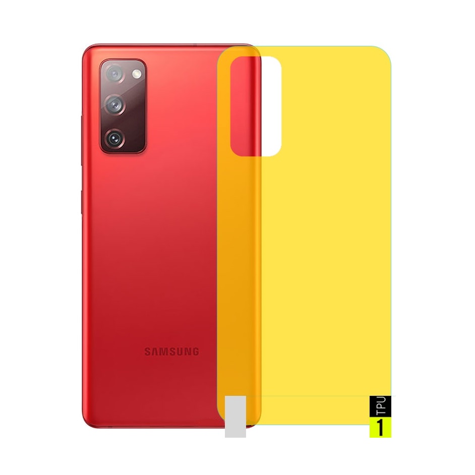 برچسب محافظ پشت بدنه شفاف Galaxy S20 FE TPU Unshocked Protector
