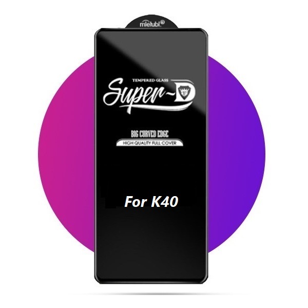 گلس فول صفحه نمایش شیایومی Redmi K40 Gaming Super-D Glass