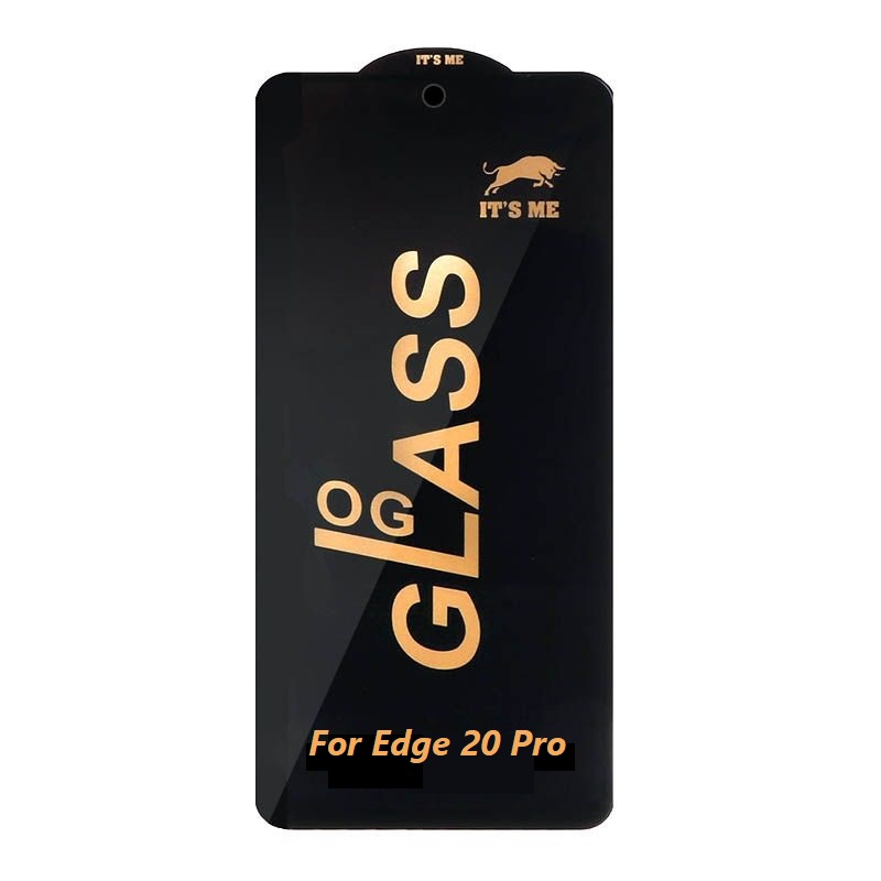 گلس فول صفحه نمایش موتورولا Edge 20 Pro OG Black 9D Glass