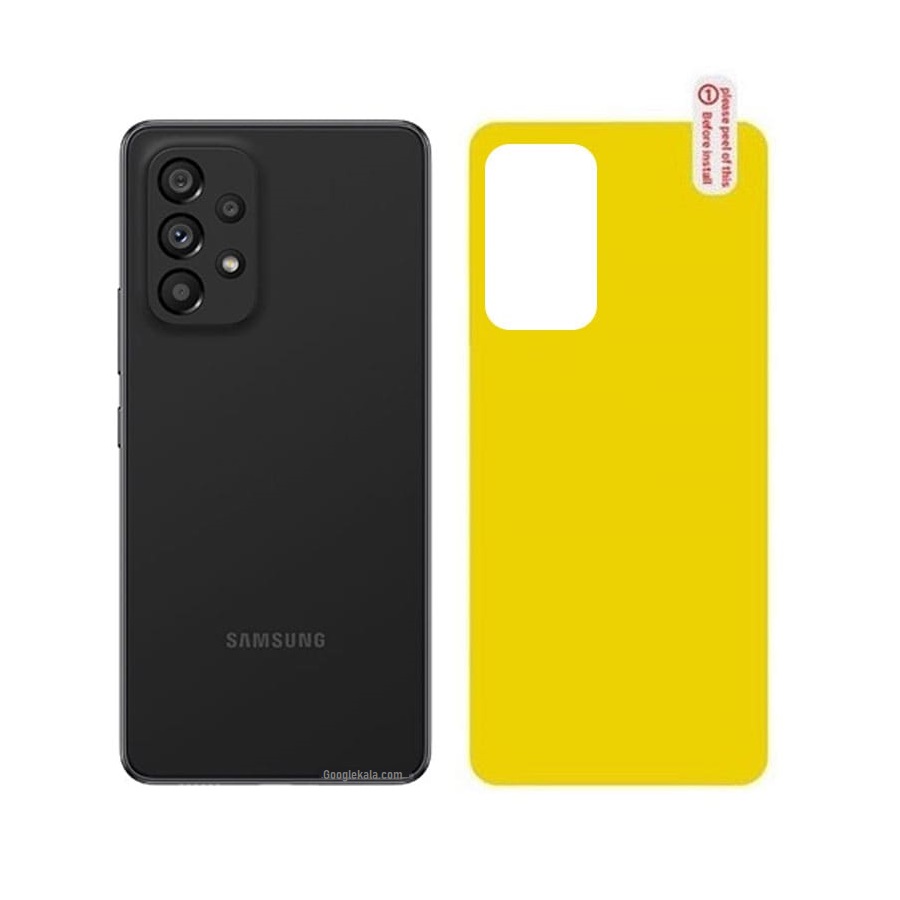برچسب محافظ پشت بدنه شفاف Galaxy A53 TPU Unshocked Protector