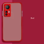 گارد سیلیکونی پشت مات شیائومی Xiaomi 12 فروشگاه اینترنتی گوگل کالا رنگ قرمز
