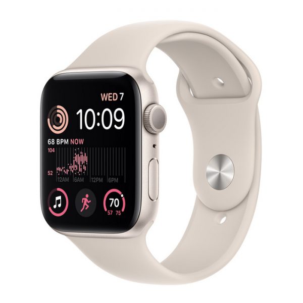 ساعت اپل Apple Watch SE 2022 44mm Aluminum Case فروشگاه اینترنتی گوگل کالا رنگ Starlight