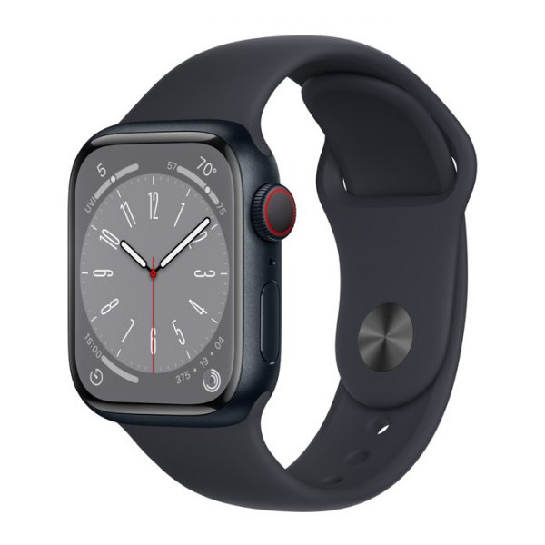 ساعت اپل Apple Watch Series 8 41mm Aluminum Case فروشگاه اینترنتی گوگل کالا رنگ مشکی مید نایت