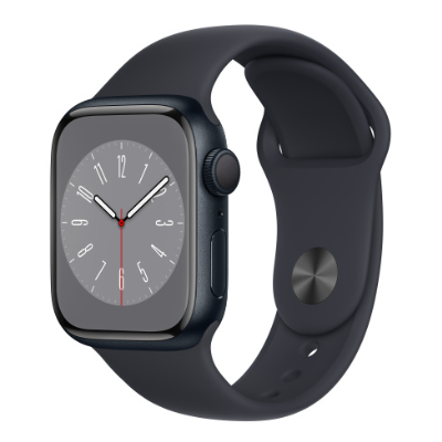 ساعت اپل Apple Watch Series 8 41mm Aluminum Case فروشگاه اینترنتی گوگل کالا رنگ مشکی مید نایت