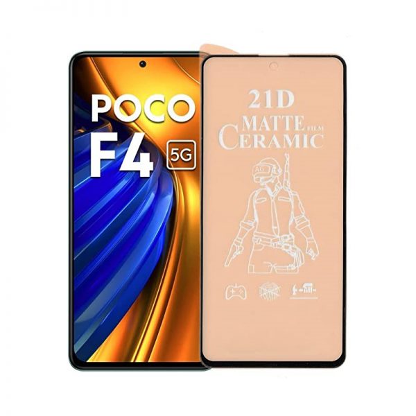 محافظ صفحه نمایش سرامیکی مات Poco F4 21D Ceramic Matte Film فروشگاه اینترنتی گوگل کالا