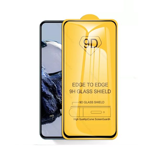 گلس شیشه ای صفحه نمایش Xiaomi 12T Pro 9D Golden Glass فروشگاه اینترنتی گوگل کالا