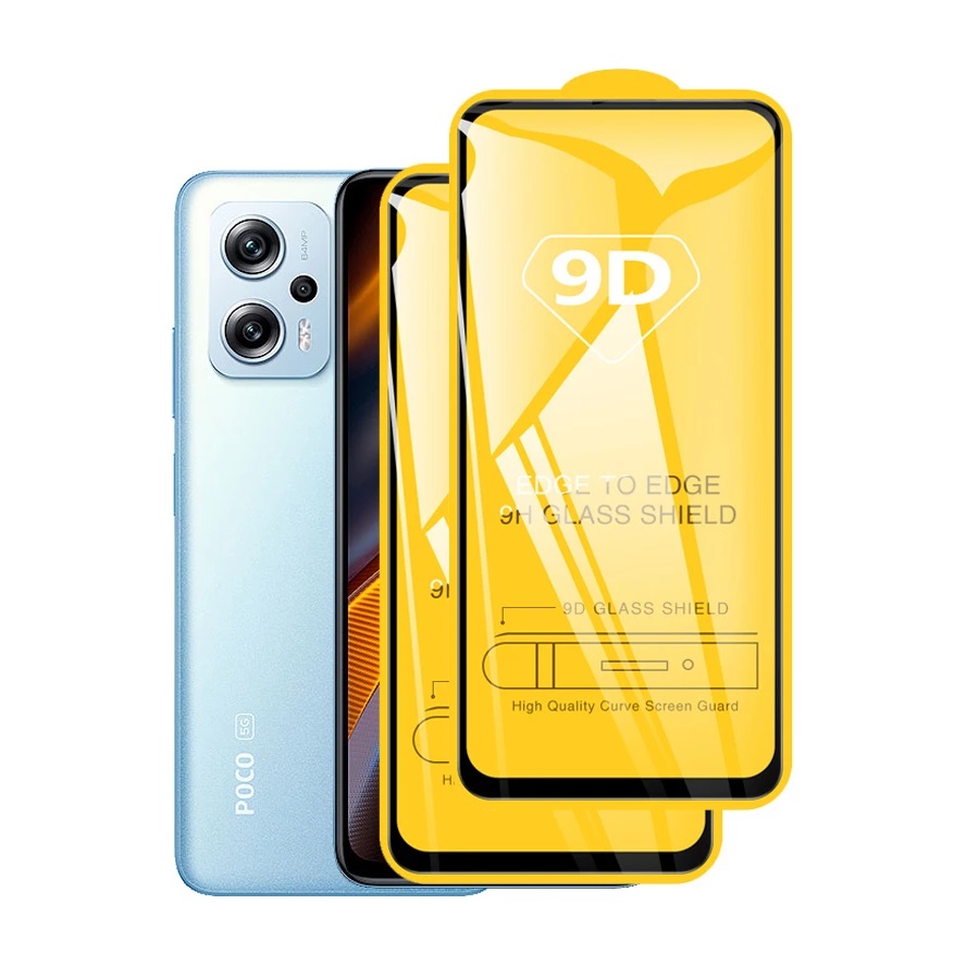 گلس شیشه ای پوکو Poco X4 GT 9D Tempered Glass