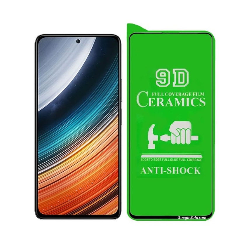 گلس سرامیکی گوشی شیایومی Redmi K40S Clear Ceramic Glass 9D
