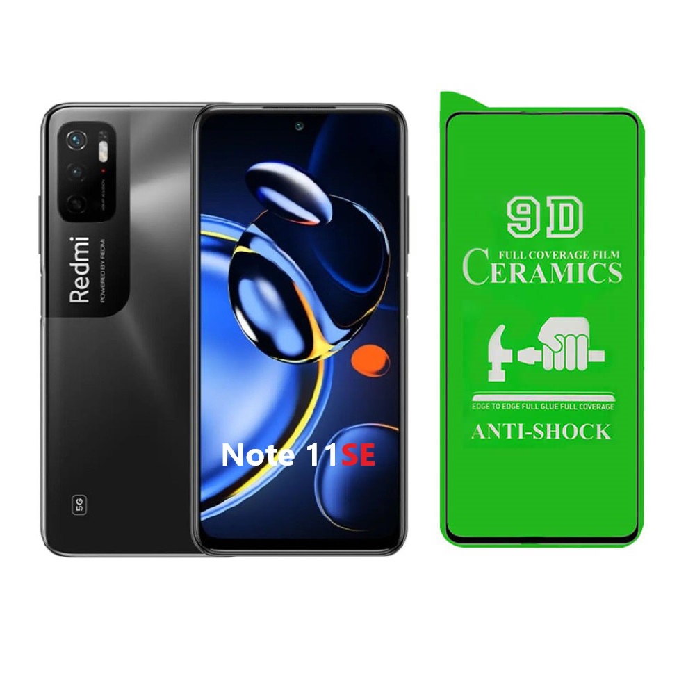 گلس سرامیکی شفاف شیایومی Xiaomi Note 11SE Clear Ceramic Glass 9D