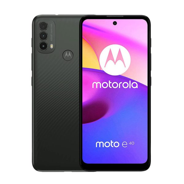 گوشی موتورولا Motorola Moto E40 64/4 فروشگاه اینترنتی گوگل کالا رنگ خاکستری کربنی