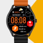 ساعت هوشمند مکالمه دار Glorimi M1 Pro Smart Calling Watch فروشگاه اینترنتی گوگل کالا رنگ مشکی-نارنجی
