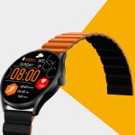 ساعت هوشمند مکالمه دار Glorimi M1 Pro Smart Calling Watch فروشگاه اینترنتی گوگل کالا رنگ مشکی-نارنجی