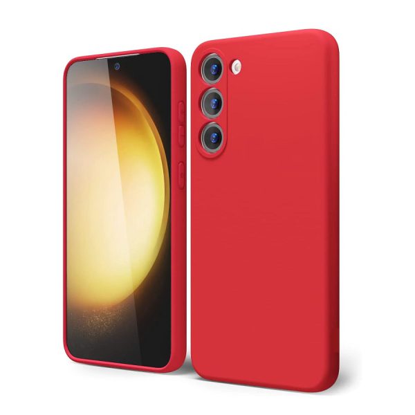 گارد سیلیکونی اورجینال Galaxy S23+ Original Silicone Case فروشگاه اینترنتی گوگل کالا رنگ قرمز