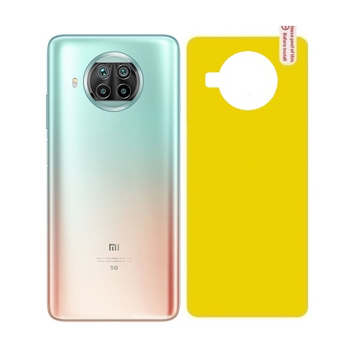 برچسب محافظ پشت بدنه شفاف شیایومی Mi 10T Lite TPU Protector
