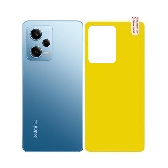برچسب محافظ پشت بدنه شفاف شیایومی Note 12 Pro 5G TPU Protector