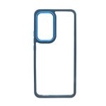 گارد دور سیلیکونی پشت شفاف برلیا Xiaomi 12T Clear Metal Case فروشگاه اینترنتی گوگل کالا رنگ آبی