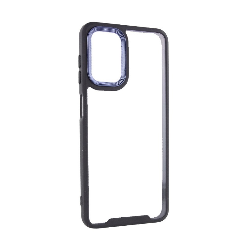 گارد دور سیلیکونی پشت شفاف برلیا پوکو Poco X5 Pro Clear Metal Case