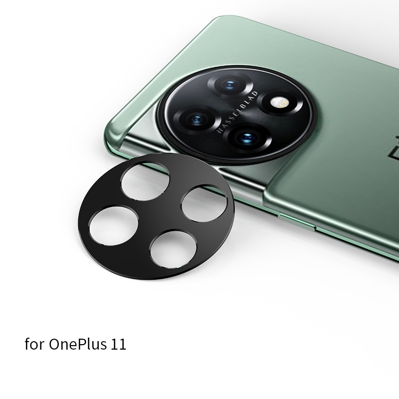 محافظ لنز فلزی دوربین وان پلاس OnePlus 11 Metal Camera Lens Protector فروشگاه اینترنتی گوگل کالا رنگ مشکی