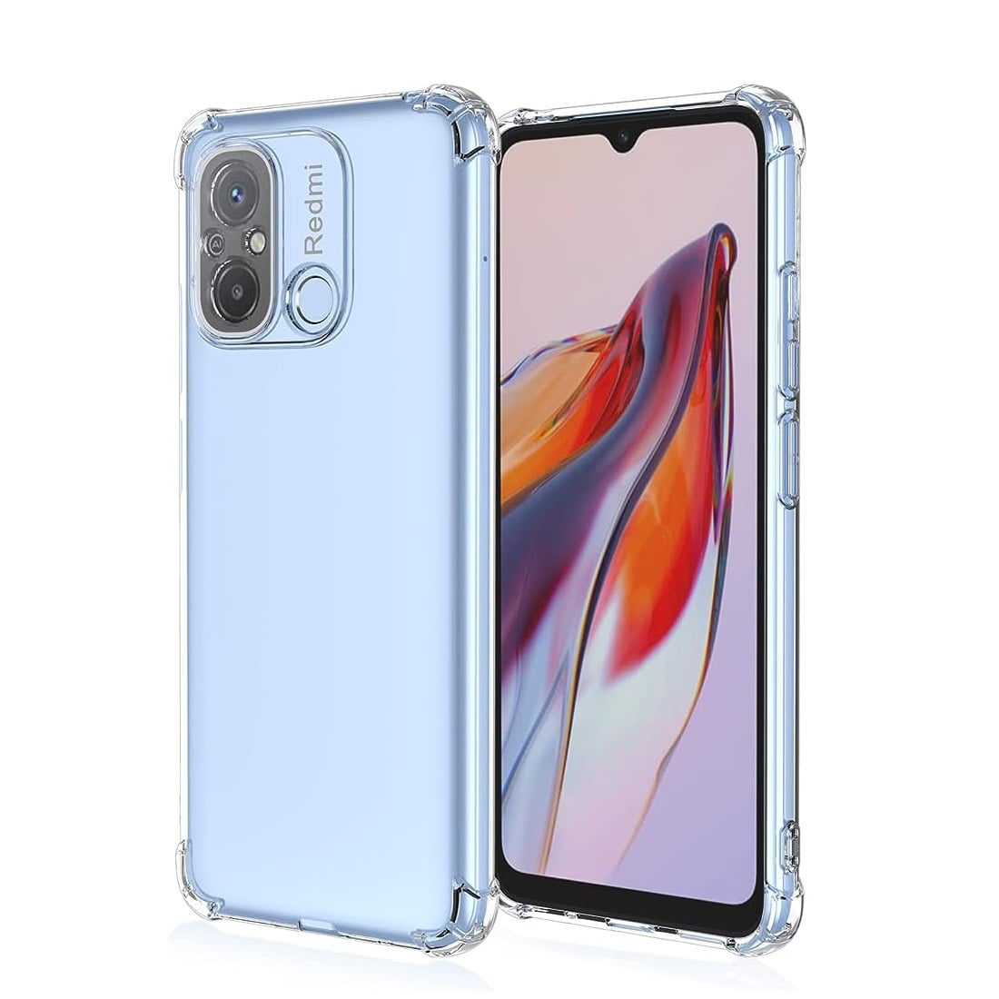 گارد شفاف محافظ لنز دار Xiaomi Redmi 12C Case Cover Transparent