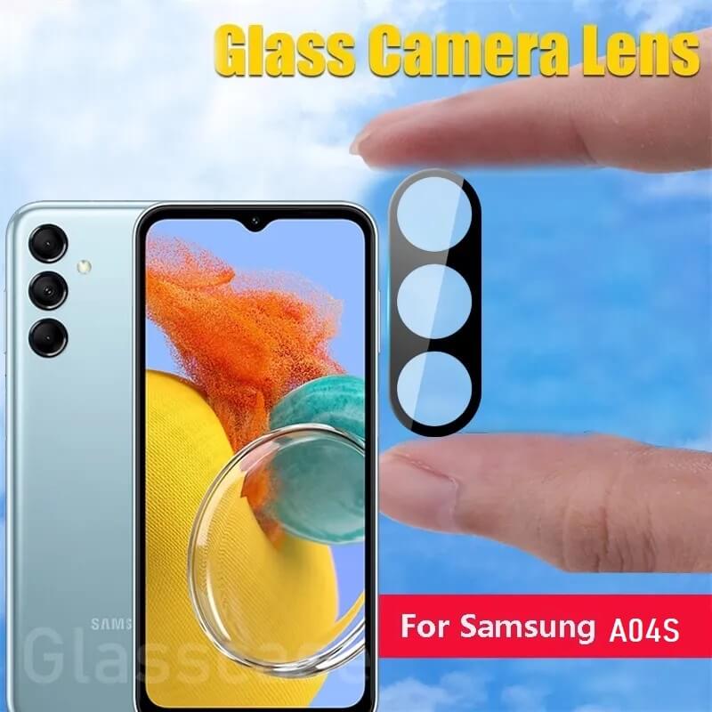 گلس لنز شیشه ای فول سامسونگ Galaxy A04S 3D Premium Lens Glass