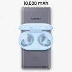 پاوربانک بی سیم سامسونگ Samsung 10000mAh Super Fast 25W Wireless Charger فروشگاه اینترنتی گوگل کالا رنگ نقره ای