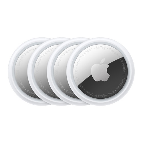 تگ ردیاب هوشمند اپل Apple AirTag Smart Tracker Pack Of 4 فروشگاه اینترنتی گوگل کالا رنگ سفید