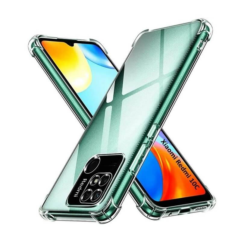گارد شفاف محافظ لنزدار شیایومی Redmi 10C Transparent Clear Case