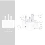 آداپتور شارژر 20 وات اپل Apple 20W USB-C Charger Adaptor BA فروشگاه اینترنتی گوگل کالا رنگ سفید