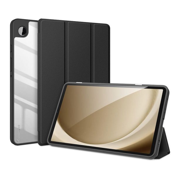 کاور دور سیلیکون چرمی تبلت سامسونگ Galaxy Tab A9 X115 TOBY Cover فروشگاه اینترنتی گوگل کالا رنگ مشکی