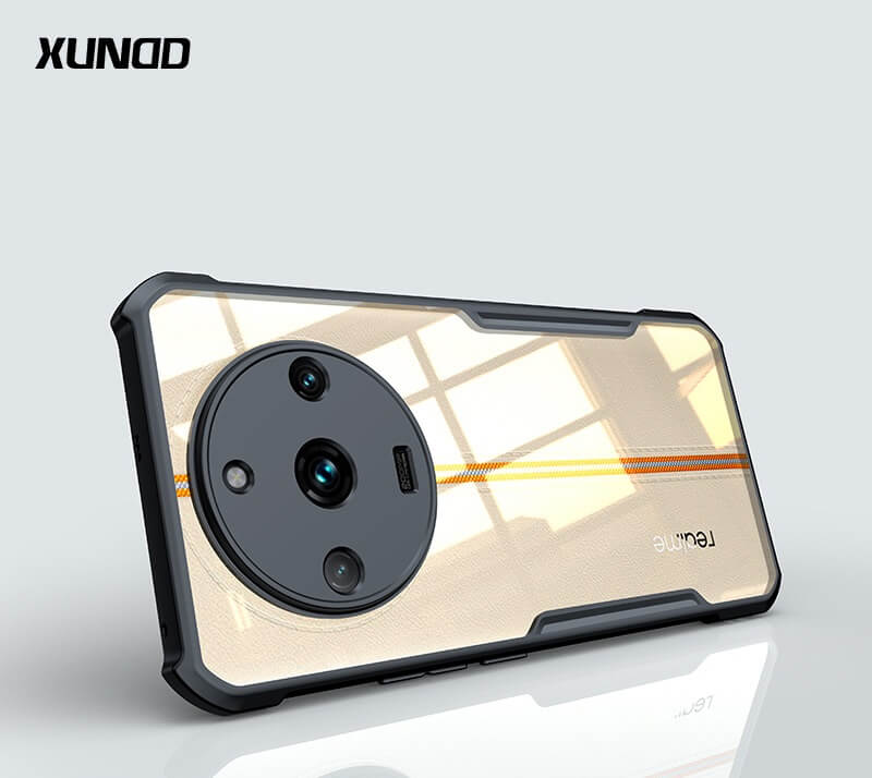 گارد هیبریدی گوشی ریلمی Realme 11 Pro+ XUNDD Hybrid Case فروشگاه اینترنتی گوگل کالا رنگ مشکی