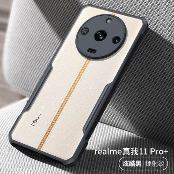 گارد هیبریدی گوشی ریلمی Realme 11 Pro+ XUNDD Hybrid Case فروشگاه اینترنتی گوگل کالا رنگ مشکی