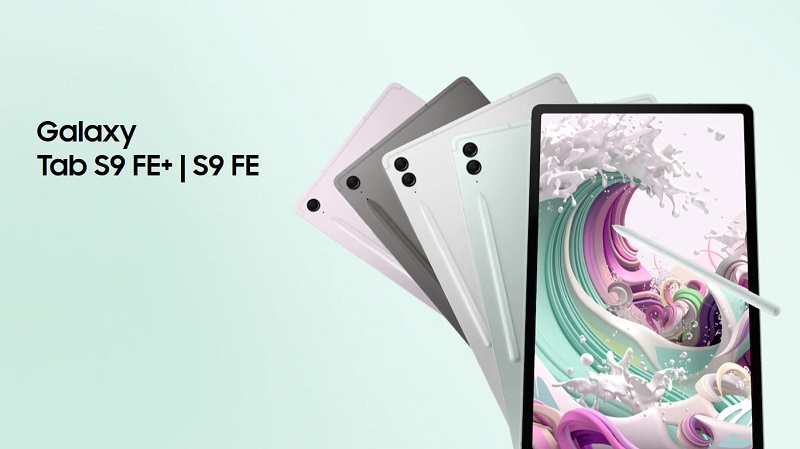 تبلت سامسونگ Samsung Galaxy Tab S9 FE+ 5G 25612 SM-X616B فروشگاه اینترنتی گوگل کالا