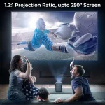 ویدئو پروژکتور ونبو Wanbo T2 Max New Portable Projector فروشگاه اینترنتی گوگل کالا رنگ سرمه ای