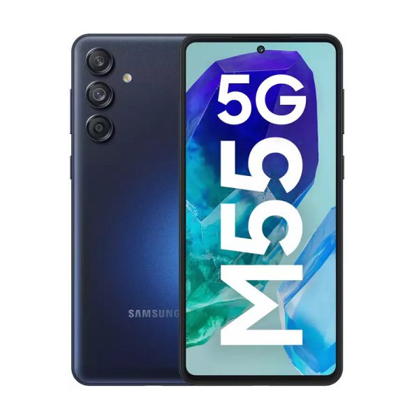 گوشی سامسونگ Samsung Galaxy M55 5G 128/8 فروشگاه اینترنتی گوگل کالا رنگ آبی تیره