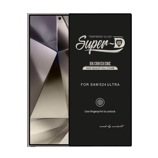 گلس فول صفحه سامسونگ Galaxy S24 Ultra Super-D Premium Glass فروشگاه اینترنتی گوگل کالا