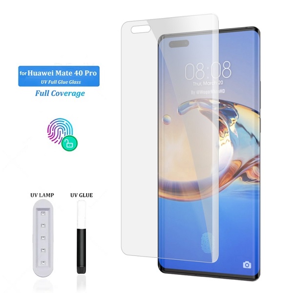 گلس یو وی مات گوشی هواوی Huawei Mate 40 Pro Matte UV Glass