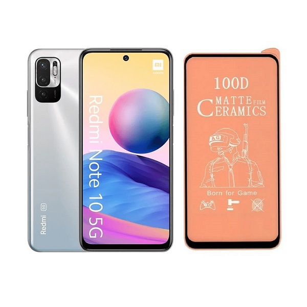 گلس سرامیکی مات شیایومی Xiaomi Note 10 5G Matte Ceramic Glass 9D